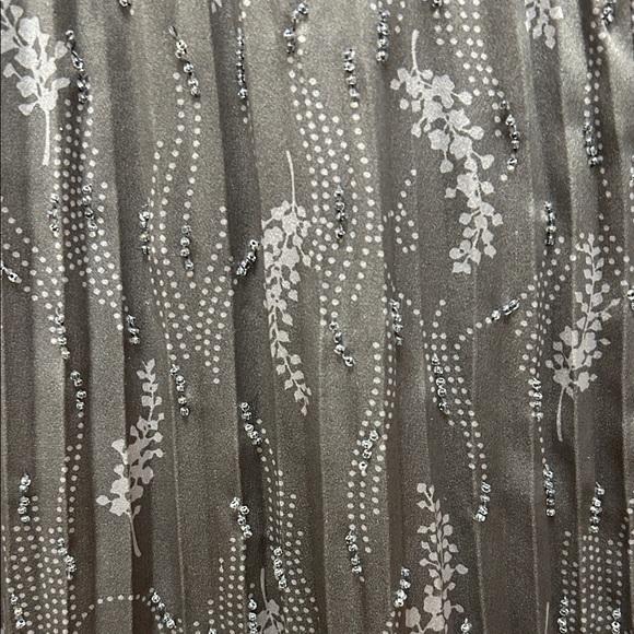 Brooks Brothers Gray Sleeveless Midi Dress - Picture 4 of 11